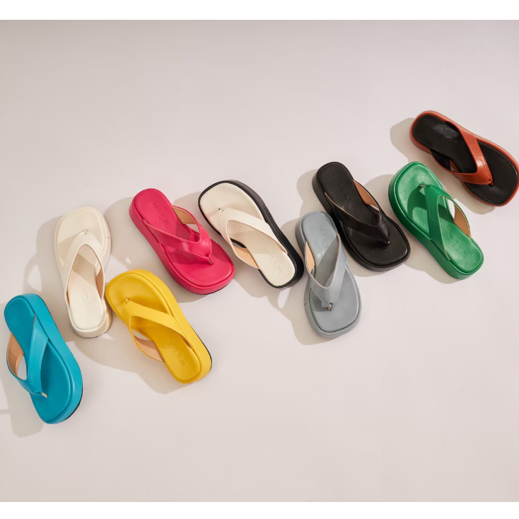 ลด 100.- ซื้อผ่านวิดีโอ รองเท้าแตะรุ่นโดนัท เดินสบายมีกันลื่น สูง 1.5 นิ้ว หลายสีสุดจี๊ดดดด (size 35,41 ทักแชท)