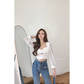 🧡เสื้อครอปผ้าเกรดพรีเมี่ยม🧡