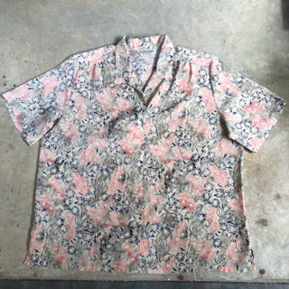 เสื้อฮาวาย Vtg.Hawaii Shirt DONNKENNY 100% POLYESTER