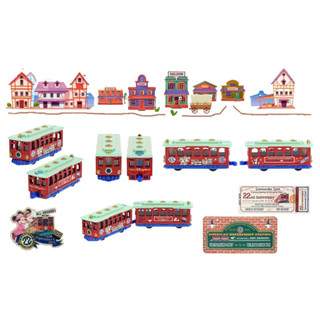 🏰TDR:  Tomica "DisneySea Electric Railway" celebrate the 22nd anniversary of Tokyo DisneySea - Sep.4, 2023