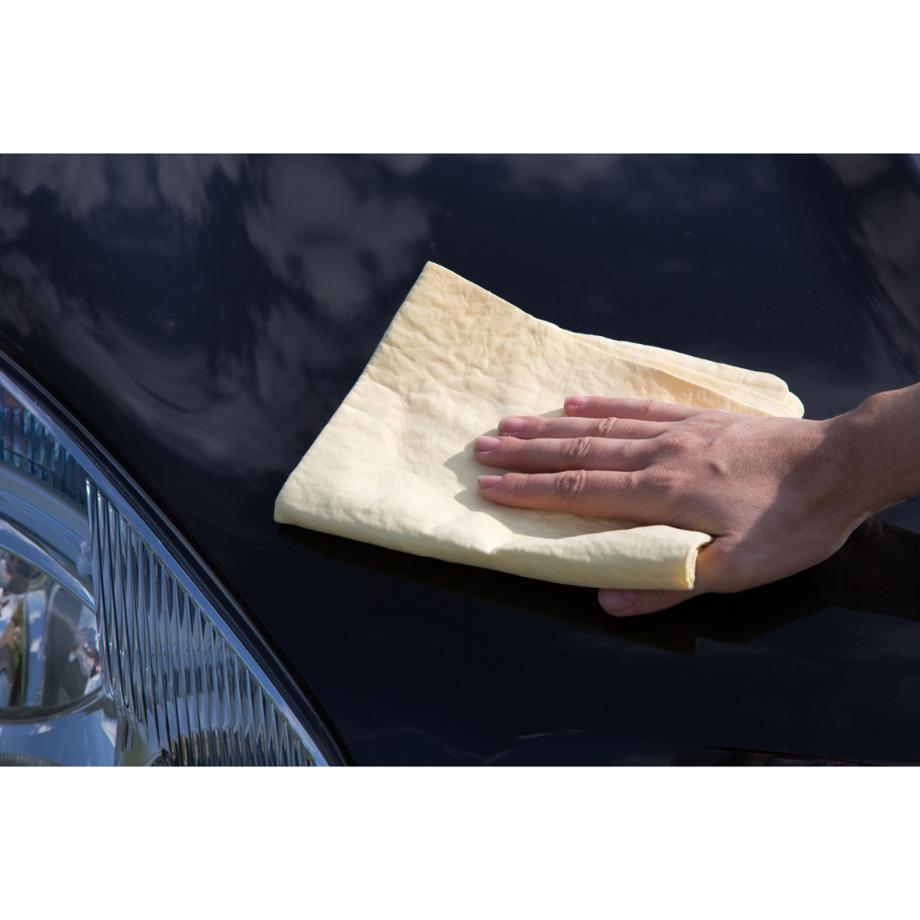 ผ้าชาร์มัวร์ทำความสะอาด ชนิดพิเศษซุปเปอร์ พีวีเอ ขนาด 66 x 43ซม. และ ขนาด 43 x 32ซม. KARSHINE