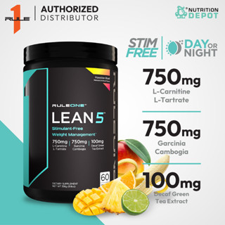 Rule1 Lean5 60 Servings - Hawaiian Blast