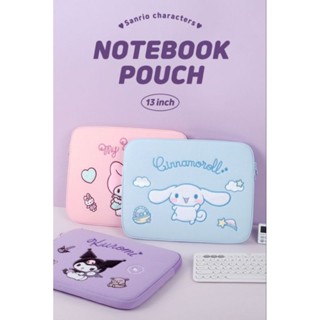 ☆☆พร้อมส่ง/ของแท้☆☆ Sanrio Notebook pouch 13 inch