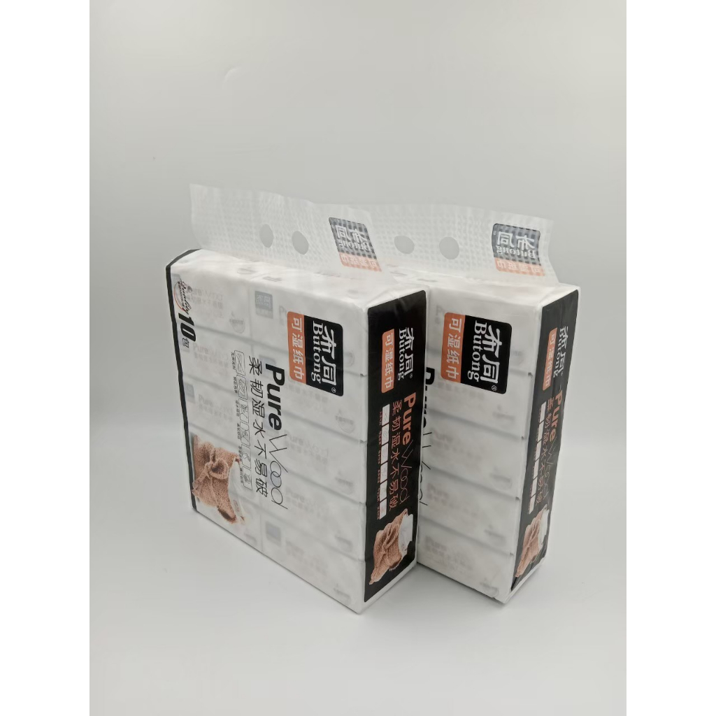 ทิชชู่แบบดึงPURE WOOD(แพ็ค10ห่อ) แผ่นหนา5ชั้น ห่อละ300 แผ่นกระดาษเช็ดหน้า  กระดาษทิชชู่ กระดาษเช็ดปาก - รูปที่ 5