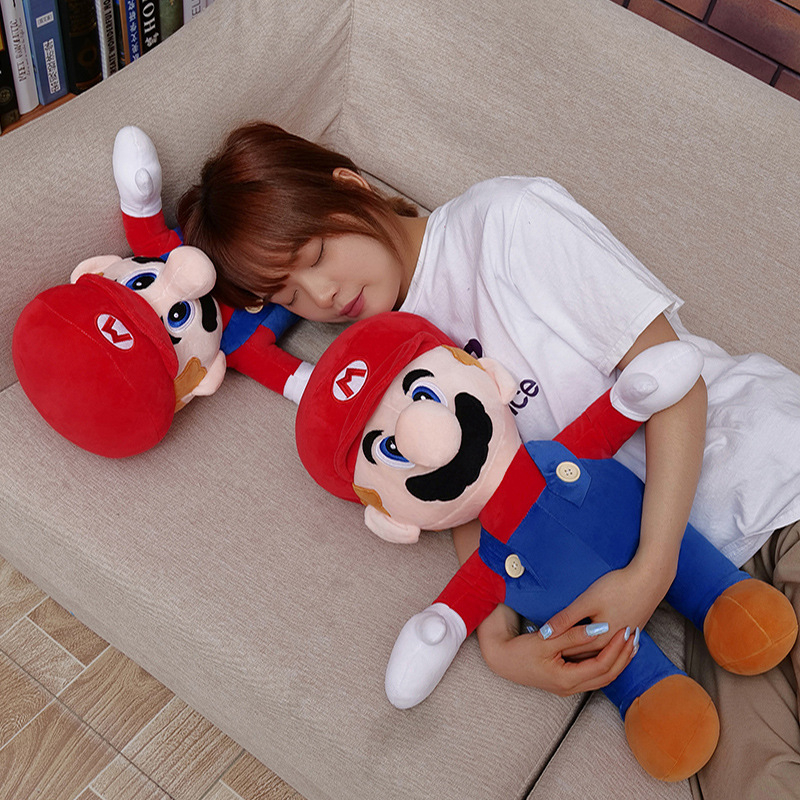 ✨พร้อมส่ง✨ตุ๊กตา super mario doll 40cm