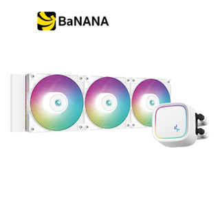 ชุดระบายความร้อนซีพียู Deepcool CPU Liquid Cooler LE720 White by Banana IT