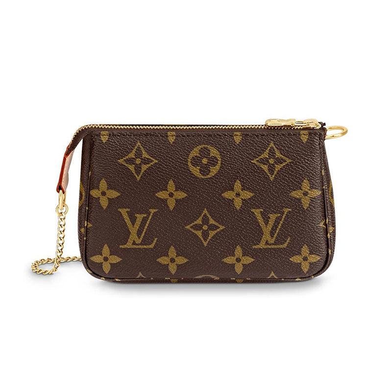 Louis Vuitton LV women's bag POCHETTE ACCESSORIES mini coin purse Mahjong bag M58009 N58009 N58010