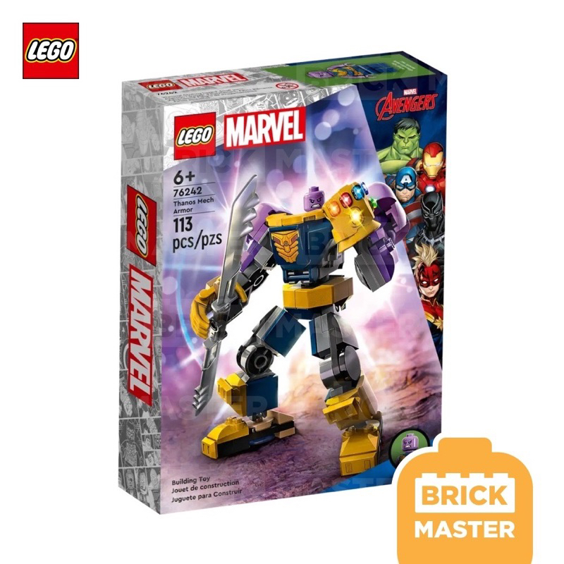 Lego 76242 Thanos Mech Armor Marvel Avenger (ของแท้ พร้อมส่ง)