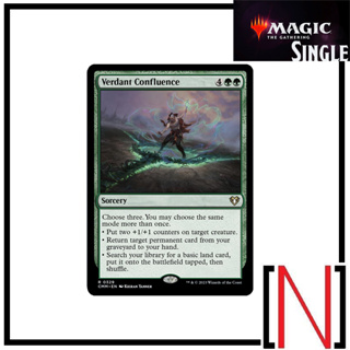 [MTG][Single][CMM] Verdant Confluence ระดับ Rare [ภาษาอังกฤษ]