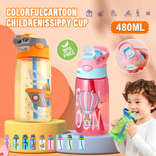 ขวดน้ำ 480ml,ขวดน้ำแบบพกพา PC ป้องกันการแตกร้าว,วัสดุที่ปลอดภัยและไม่เป็นอันตราย