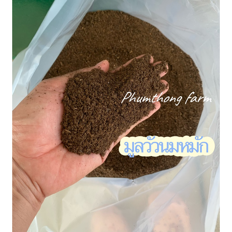 ขี้วัวนมหมัก  ใส่เป็นต้นไม้สะดวกไม่เปลืองเวลา#สำหรับคนมีเวลาน้อยแนะนำขี้วัวหมัก ‼️ส่งฟรี‼️