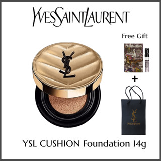 💖ของแท้100%💖ysl Yves Saint Laurent Le Cushion Encre De Peau Luminous Matte Cushion Foundation 14g #B10 #B20 SPF50+