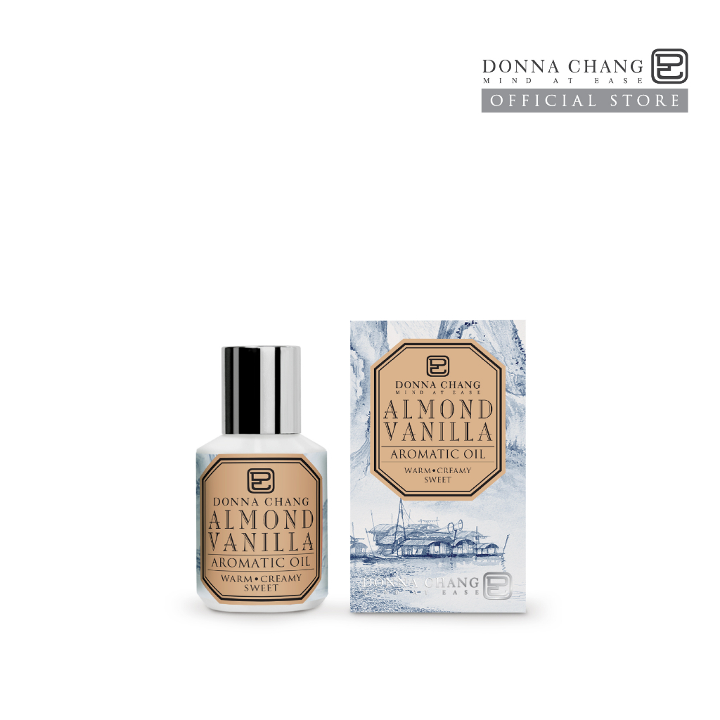 DONNA CHANG Almond Vanilla Aromatic Oil 30 ml ดอนน่า แชง น้ำมันหอมระเหย