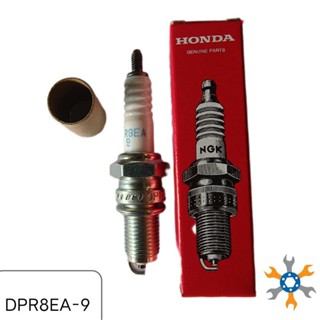 หัวเทียน DPR8EA-9 (แฟนท่อม200)รับประกันของแท้เบิกศูนย์.