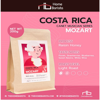 [Roasted Bean] เมล็ด Costa Rica "Mozart" ขนาด 200g Filter (Canet Musician Series)