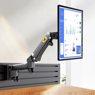 ที่ยึดโน้ตบุ๊ค NB M150 17"-27" Monitor Holder Arm Office Partition Gas Spring Full Motion LCD TV Mount 2-7kg