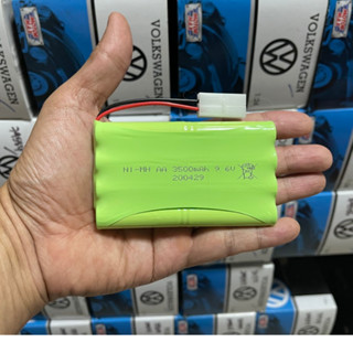 แบตเตอรี่ รถบังคับวิทยุแจ็คขาว สายสองเส้น ขนาด 9.6 V. 3500 mAh – แบตเตอรี่รถบังคับวิทยุ แจ็คขาว สายสองเส้น