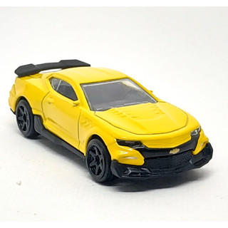 Majorette Chevrolet Camaro SS - สีเหลือง ล้อ 6SB Scale 1/64 (8cm) ไม่มี package