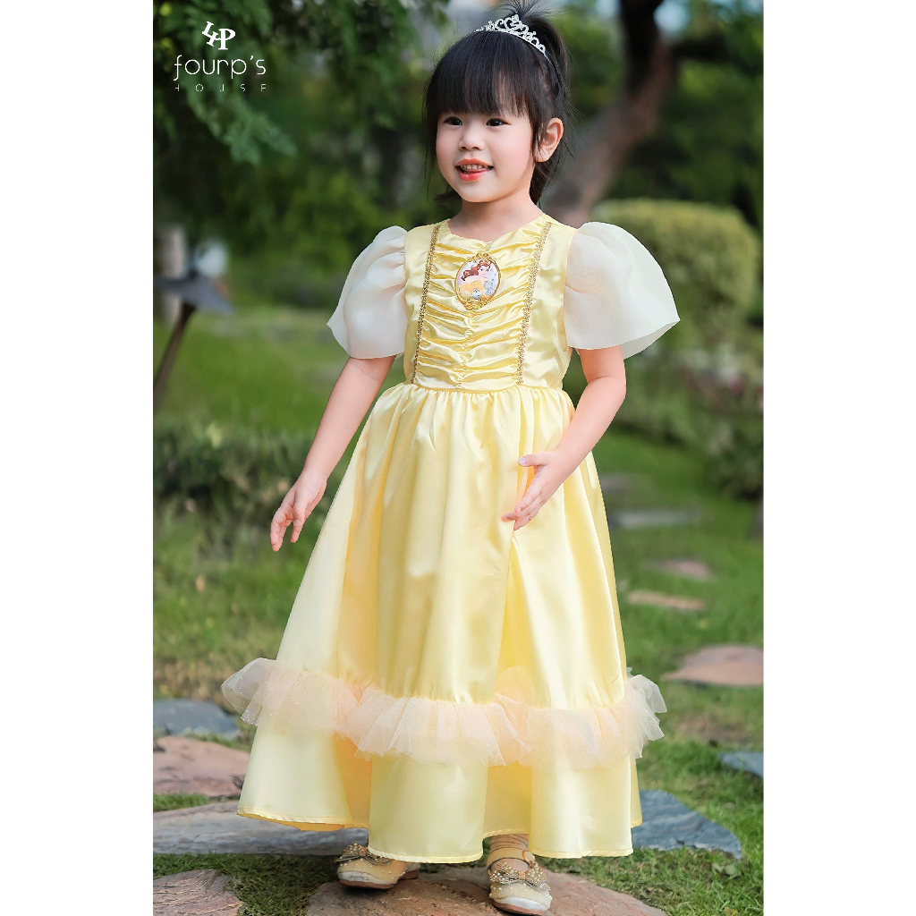 DISNEY PRINCESS : 030128 เดรสเด็กลิขสิทธิ์แท้
