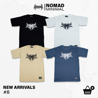 เสื้อยืดสกรีนนูน NOMAD MINIMAL #WM8