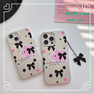 ❤️ส่งของขวัญ❤️ เคสไอโฟน 11 12 13 14 Pro Max โบว์หูกระต่าย ฤดูร้อน สาวน่ารักหัวใจ ความนิยม Case for iPhone สไตล์วรรณศิลป์