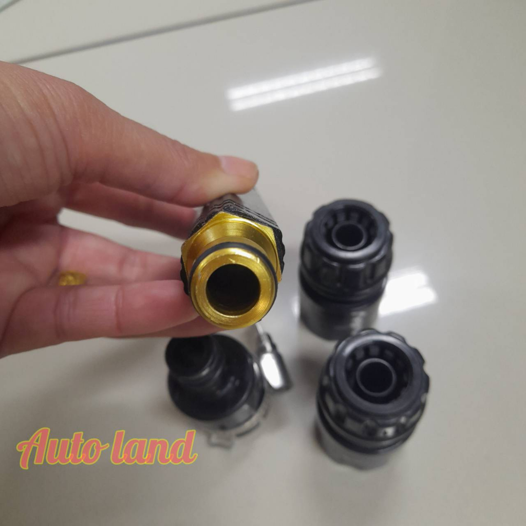 🔥พร้อมส่ง🔥ปืนฉีดน้ำแรงดัน หัวฉีดน้ำแรงดันสูง ที่ฉีดน้ำ สำหรับรถน้ำต้นไม้ ล้างรถ วัสดุคุณภาพดี แข็งแรง ทนทาน ปรับน้ำได้ - รูปที่ 7