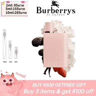 【รุ่นขายดี🔥-แท้💯%】Burberry Her Elixir de Parfum 2ml / 5ml /10ml EDP Female