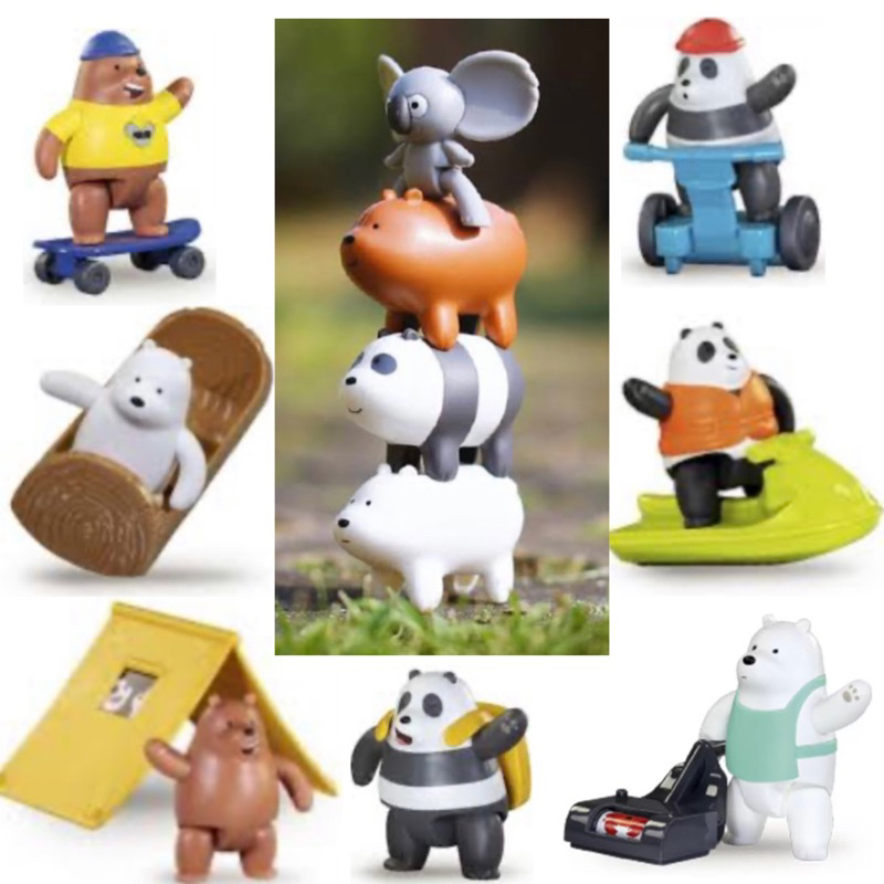 McDonald’s Mcdonald Happy Meal Happymeal  แมคโดนัลด์WeBareBearsหมีจอมป่วน2020