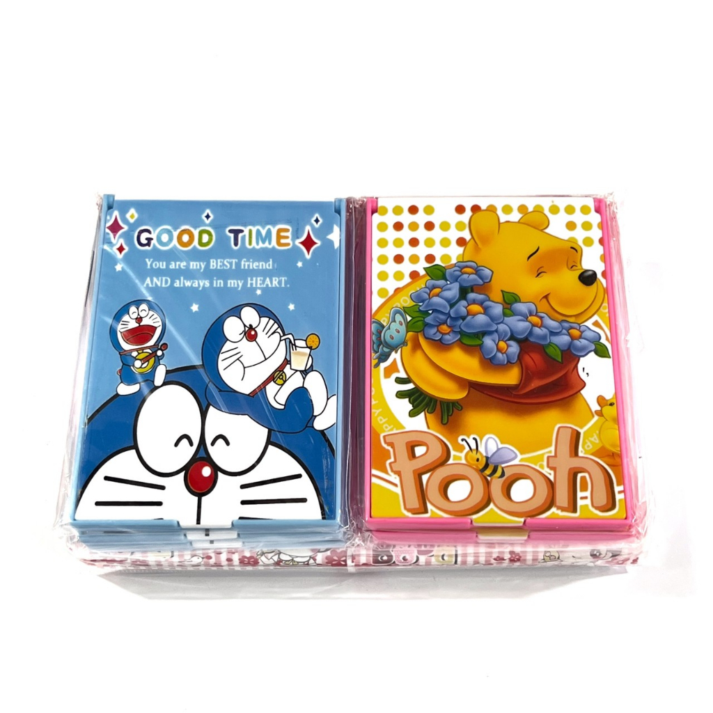 กระจก+หวีการ์ตูน 1 แพ็คมี 12 ชิ้น ส่องหน้า พกพา หวี แต่งหน้า - รูปที่ 4