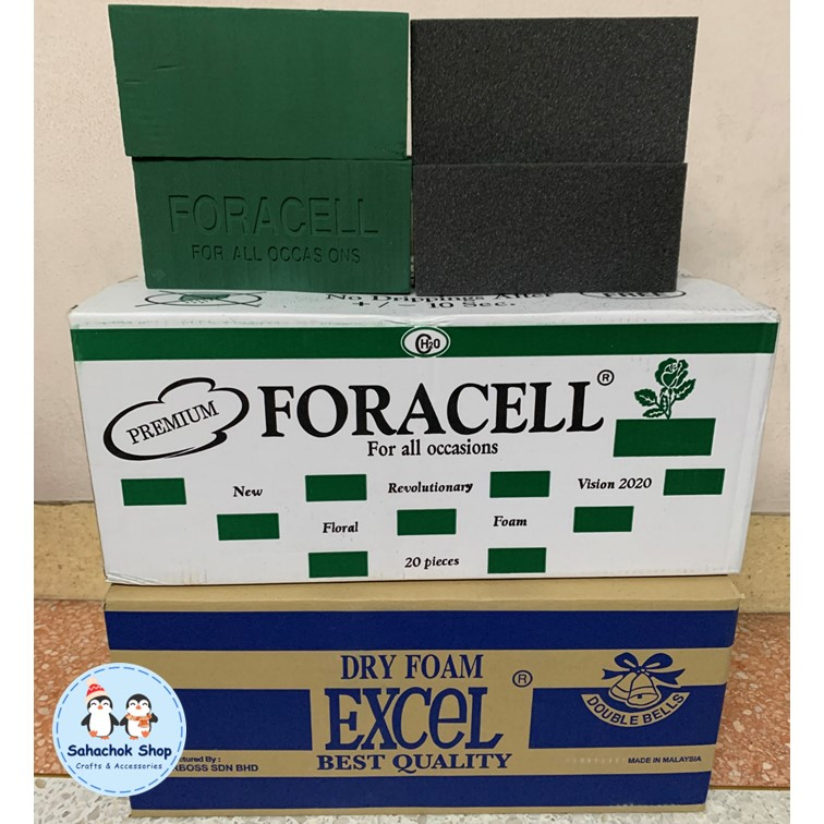 โอเอซิส โฟมปักดอกไม้ แบบเปียก แบบแห้ง Foracell Oasis Orchid