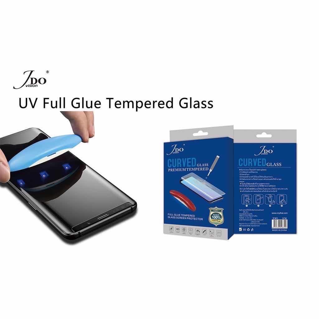 UV ฟิล์มกระจกเต็มจอกาวยูวี สำหรับOnePlus9Pro OnePlus8 OnePlus11 OnePlus10Pro OnePlus7T Pro พร้อมอุปกรณ์ติดครบชุด Jdo
