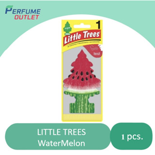 Little Trees กลิ่น Watermelon แผ่นน้ำหอมปรับอากาศ ลิตเติ้ลทรี รับประกันของแท้จากอเมริกา