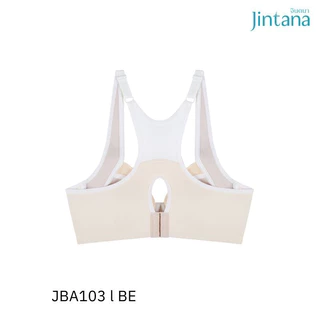 Jintana สปอร์ตบรา มีโครง รุ่น Active รหัส JBA103 ใส่สบาย กระชับ ระบายอากาศดี กระชับทุกการเคลื่อนไหว
