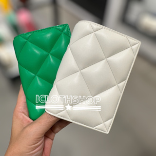 CHARLES &amp; KEITH : Gemma Quilted Card Holder  รหัสสินค้า CK6-50770524-2 กระเป๋าสตางค์ใบสั้น