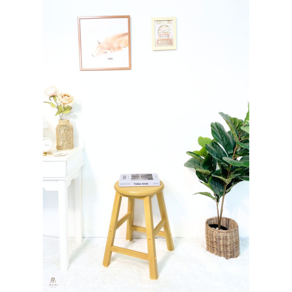 MAAI Design Gom stool collection เก้าอี้ที่ออกแบบให้มีความเป็นญี่ปุ่น สีสันสุดน่ารัก