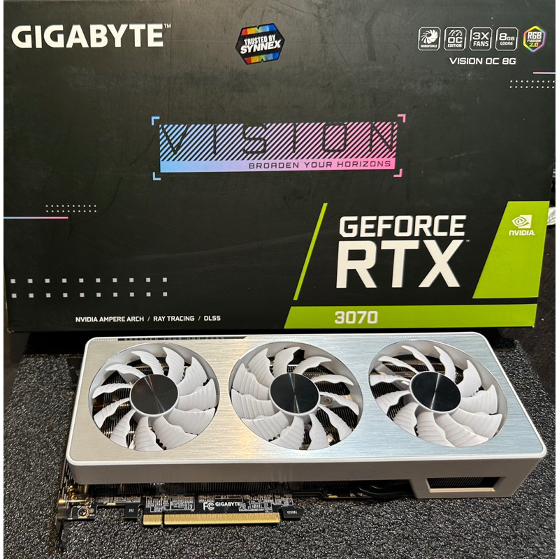 RTX3070  Gigabyte Vision 8 GB
