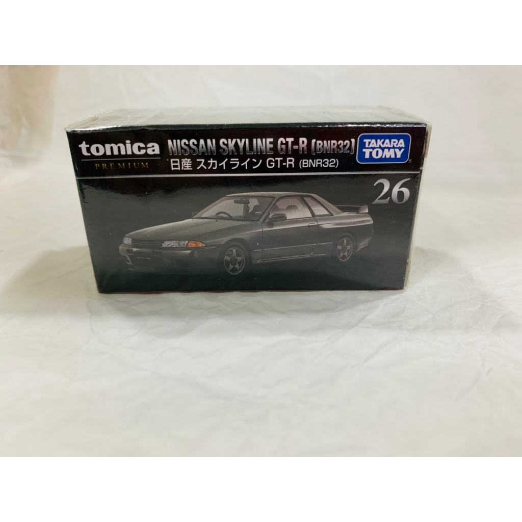 โมเดลรถเหล็ก Tomica Premium No.26 Nissan Skyline GT-R R32