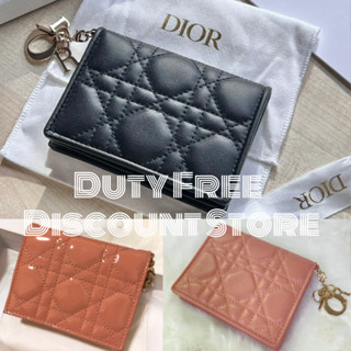 Dior MINI LADY DIOR WALLET / กระเป๋าสตางค์ MINI LADY DIOR