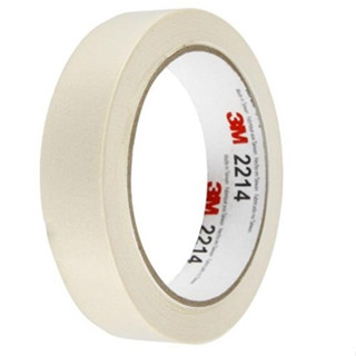 3M 2214 กระดาษกาวย่น ขนาด 18 , 24 , 36 , 48 mm ยาว 25m กระกาษกาว กระดาษกาวหนังไก่ เทปหนังไก่ กาวหนังไก่