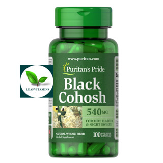 Puritan’s Pride Black Cohosh 540 mg / 100 Capsules