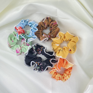 ยางรัดผม ขนาดเล็ก คละสี และลวดลาย [MINI MULTICOLOR &amp; DESIGN SCRUNCHIES]