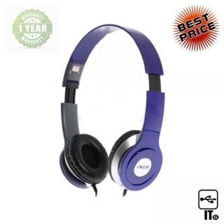 Headset OKER (SM-350) Blue ประกัน 1Y หูฟัง เฮดเซ็ท