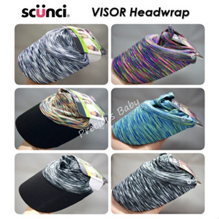 🔥ใหม่🔥Scunci Visor Head Wrap  หมวกผ้ายืด กันแดด ออกกำลังกาย นำเข้าจากอเมริกา🇺🇸🇺🇸🇺🇸