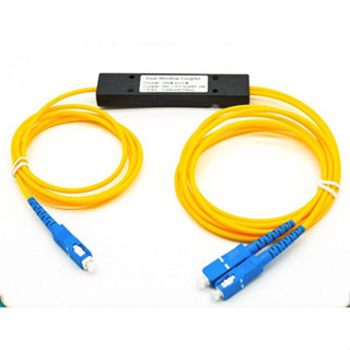 PLC SPLITTER FIBER OPTIC SC/UPC 1X2 Single mode