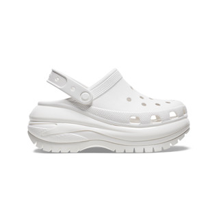 [พร้อมส่ง] Crocs Classic Mega Crush White  207988-100