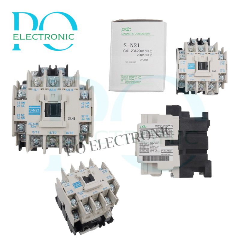 S-N21 แมกเนติก คอนแทคเตอร์ 32A ไฟ220V