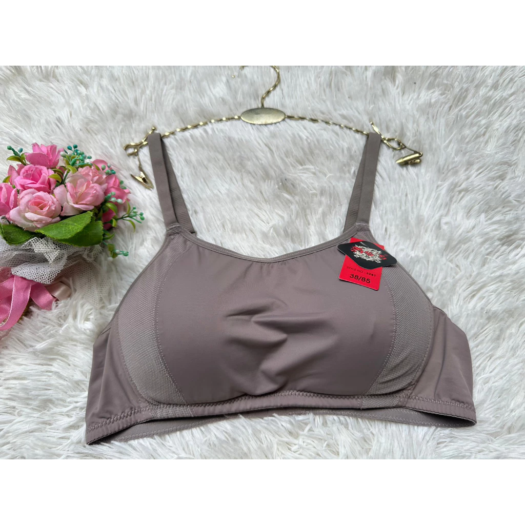 โนบรา No's Bra 3281 คัพ B ไร้โครง ฟองบาง ไซส์ 36-42 thumbnail 10