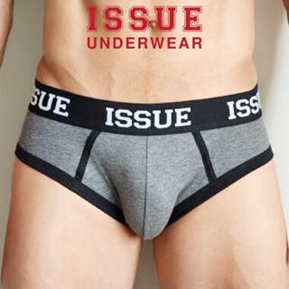 Exclusive ISSUE UNDERWEAR  Brief Basic กางเกงชั้นในชาย สีเทา