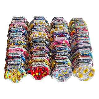 - กางเกงขาเต่า (คละลายธรรมดา) ได้ 12 ตัว การันตียอดขายกว่า 10,000 ชิ้น