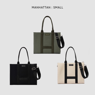 ABDSTORE | NEW Manhattan Bag - Small กระเป๋าผ้าแคนวาส ตั้งเป็นทรง ใส่คอม ใส่แลปท็อป 8136